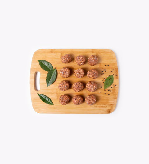 Boulettes de veau assaisonnées (3 sacs de 12 boulettes - 3 x 456 g) Congelé