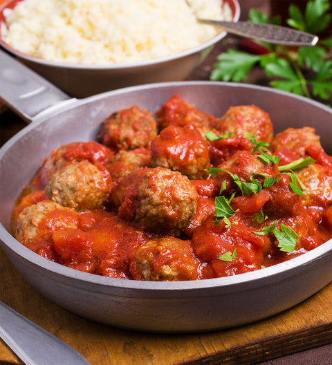 Boulettes de veau assaisonnées (3 sacs de 12 boulettes - 3 x 456 g) Congelé