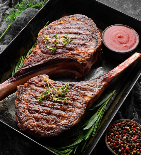 Côte de veau de grain vieillie coupe française (1 unité de 400 g) Congelé