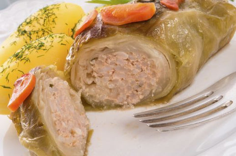 Cigares au chou au veau