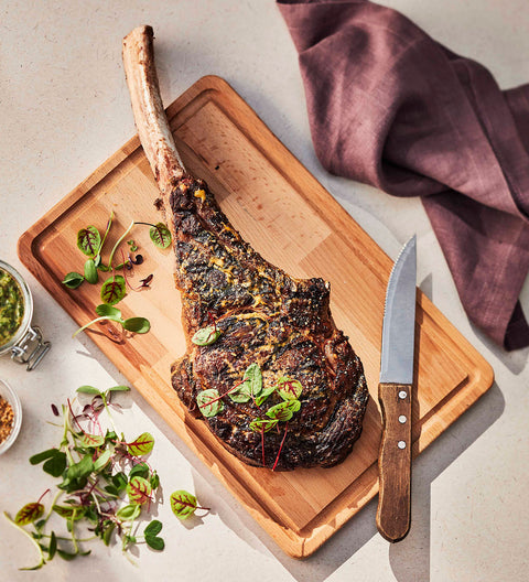 Tomahawk Aged Beef Rib AAA (1 piece between 1.2 - 1.4 kg) – Le marché ...