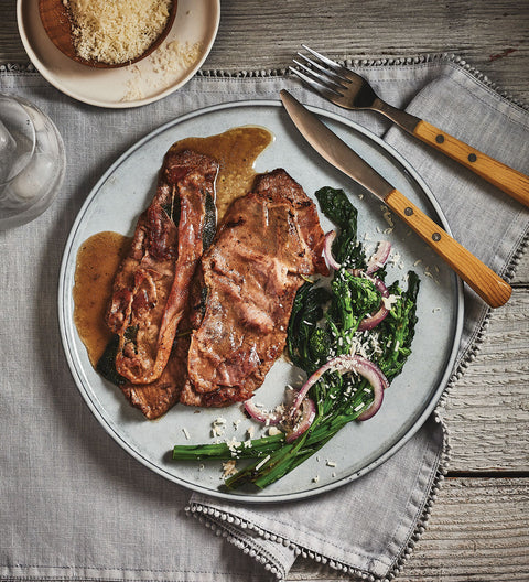 Escalope veau de lait (8 escalopes de 115 g - poids 920 g par sac) Congelé