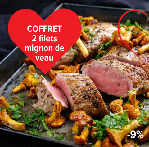 Combo Filet mignon de veau de grain Congelé