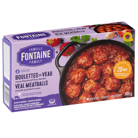 Veal meatballs in tomato and fine herb sauce (1 box 700 g)